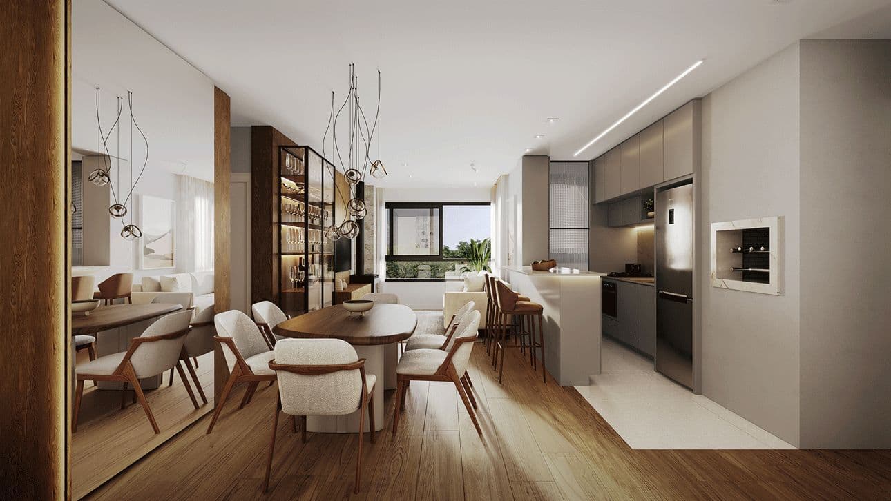 Apartamento 1 Suíte - Apenas 200m da Rua Torta