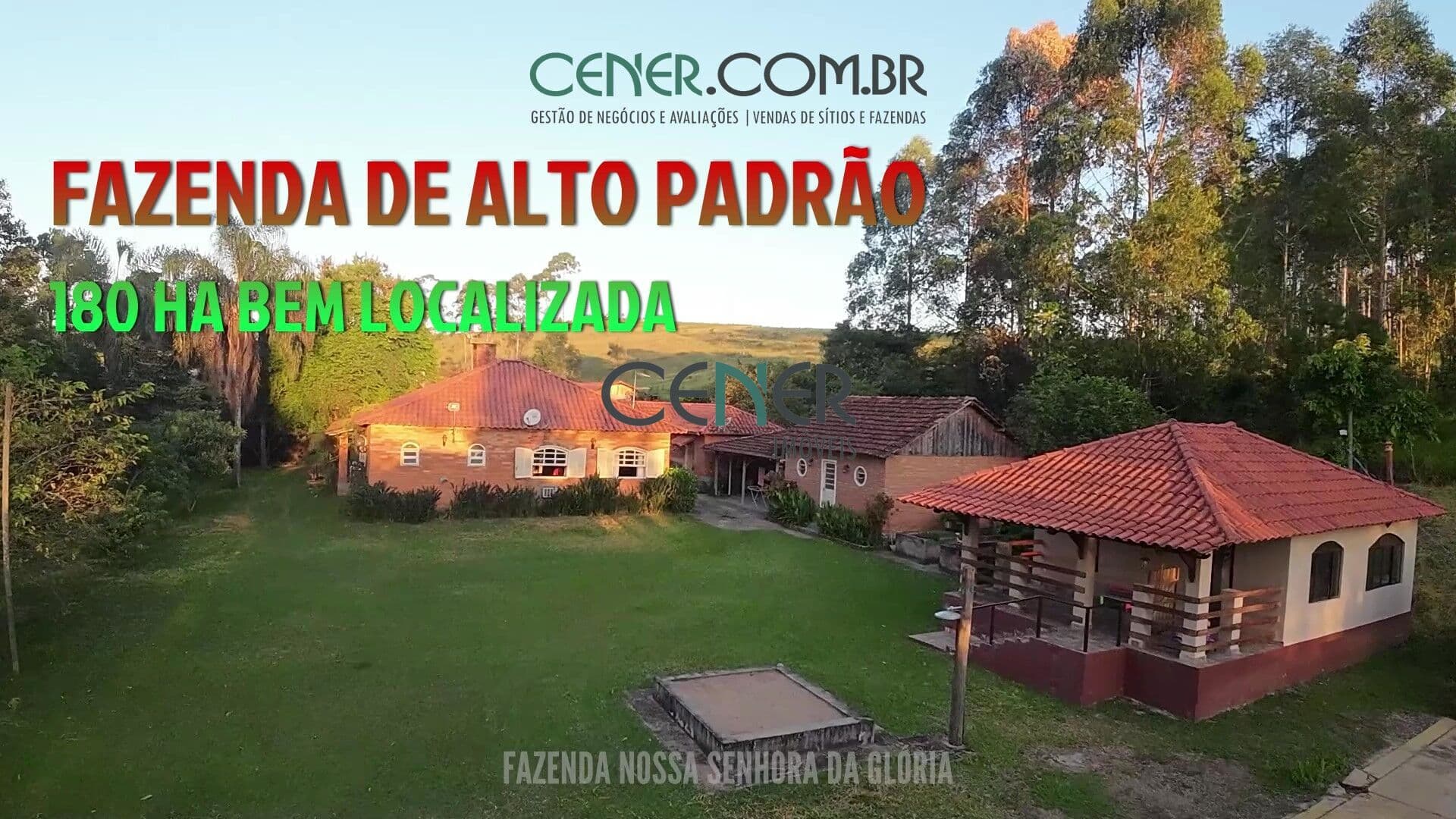 Fazenda de alto padrão com 180 ha em Barbacena MG