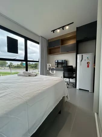 Botânico Studios – Studio Mobiliado com Elevador, a 5 Min do Shopping Jardim das Américas e Próximo à UFPR com vaga de garagem coberta