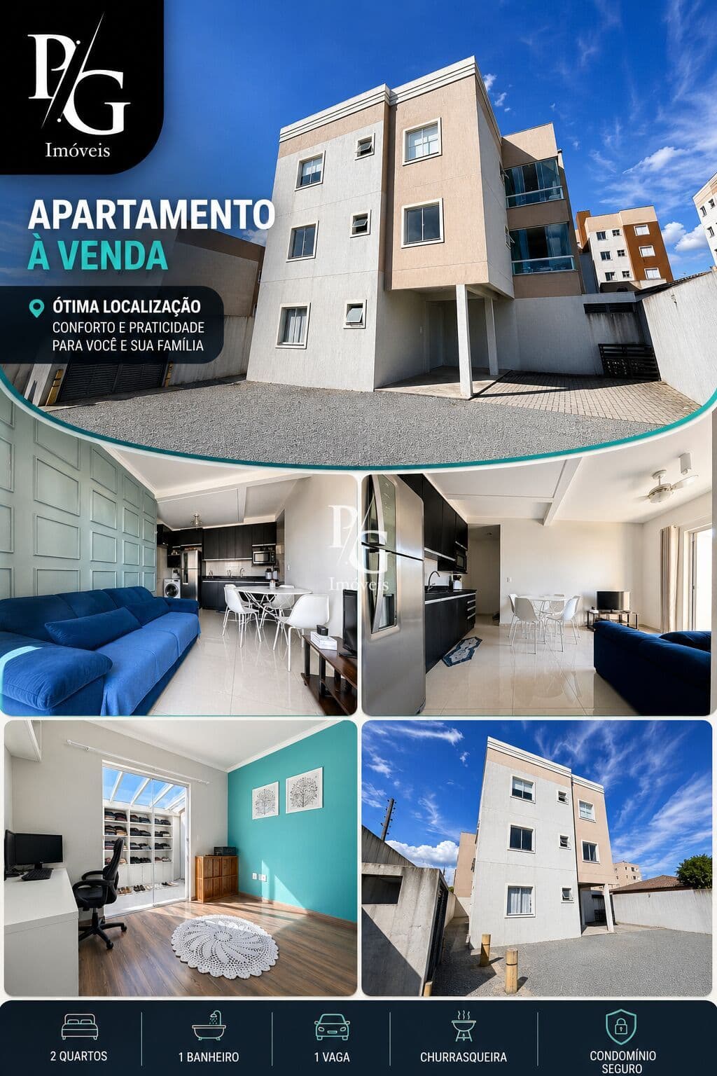 Apartamento com 2 Terraços Privativos + Churrasqueira | 3 Quartos no Boneca do Iguaçu – Imperdível!