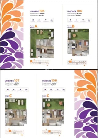 Unidade Garden – Panamby Home Place | Pinhais/PR – 2 dormitórios + amplo garden privativo!