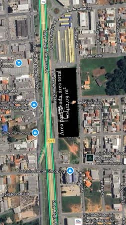 GRANDE OPORTUNIDADE – ÁREA ZC DE 10.412 m² - – AV. DAS AMÉRICAS, CENTRO / EUCALIPTOS – FAZENDA RIO GRANDE – 150m TERMINAL DE FAZENDA RIO GRANDE/PR