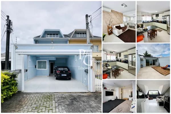 Sobrado Triplex com 179m² e amplo espaço de terreno - 3 Dormitórios sendo 1 suíte - Amplo espaço de Terraço coberto