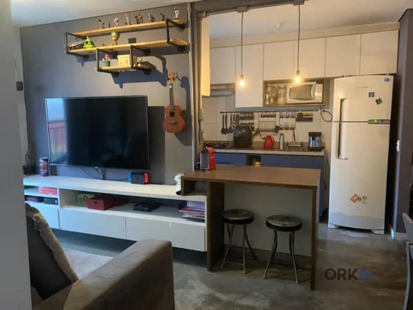 Apartamento Lindamente Decorado de Alto padrão, com 70m² 2 Dormitórios, 1 suíte - 1 Vaga coberto com Depósito