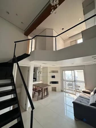 Charmoso Duplex com 70m² - 1 suíte com varanda e 1 Vaga na Melhor Localização do Tatuapé