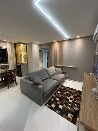Apartamento à venda – 2 dormitórios (1 suíte) | Totalmente mobiliado