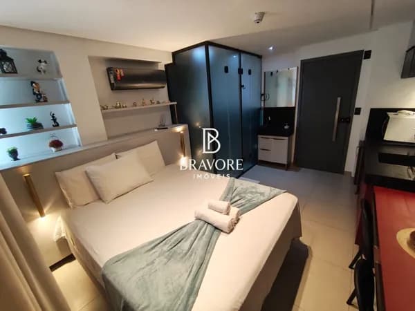 Flat Mobiliado no Caribessa | Rooftop com Vista Mar a 50m da Praia
