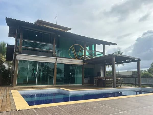 Venda de 5/4 no Parque de Jacuípe - Vende Casa frente mar - Vendo em Barra de Jacuípe