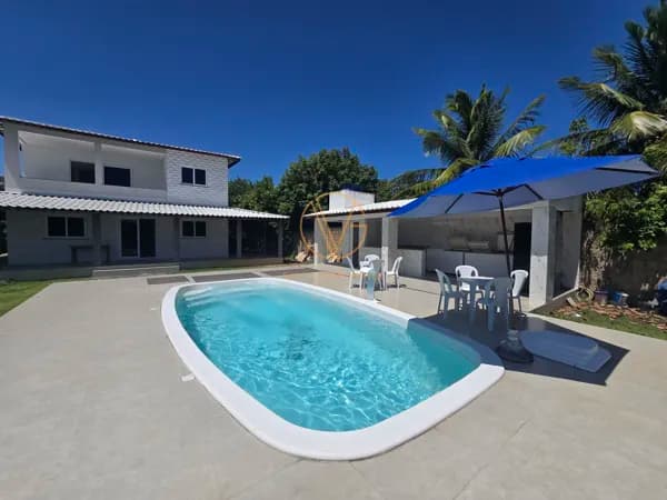 Casa com 7 quartos em Barra de Jacuípe, venda, locação anual ou temporada