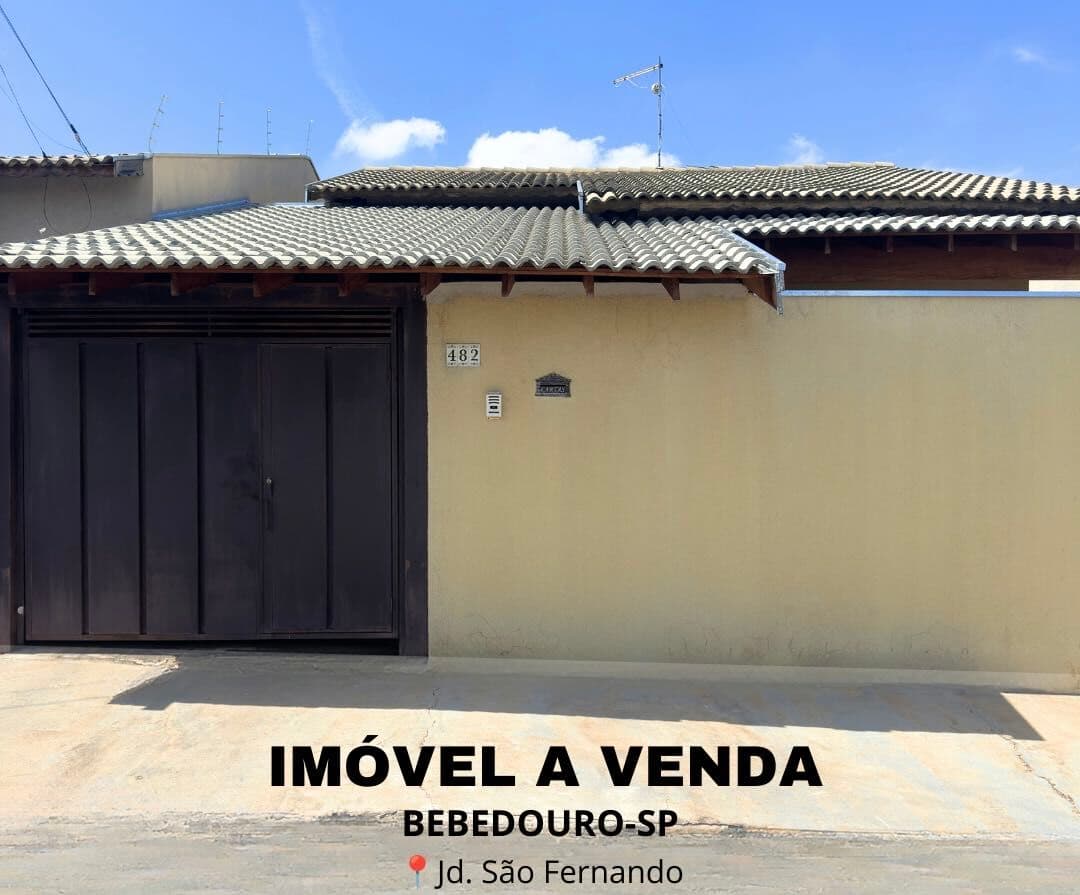 Casa em Bebedouro - Jardim São Fernando