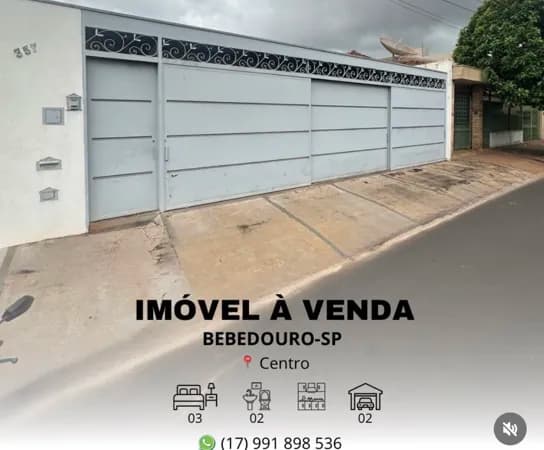 Casa em Bebedouro - Centro