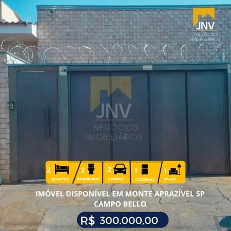 Casa em Monte Aprazível - Centro