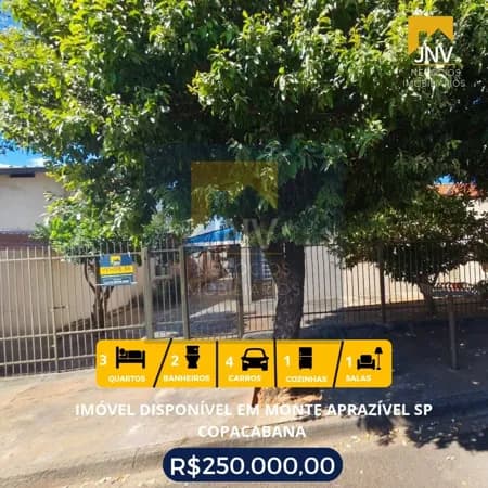 Casa em Monte Aprazível - Centro
