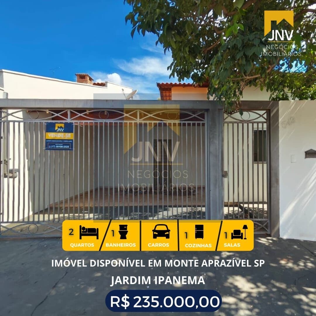 Casa em Monte Aprazível - Centro