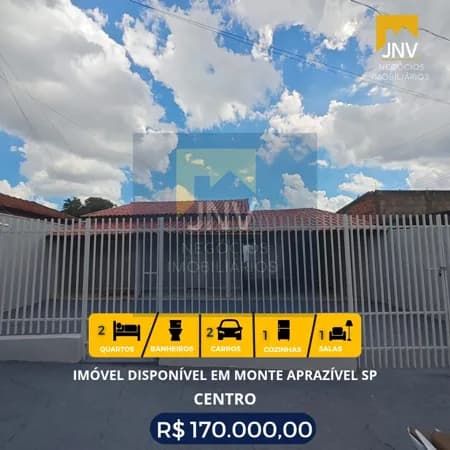 Casa em Monte Aprazível - Centro