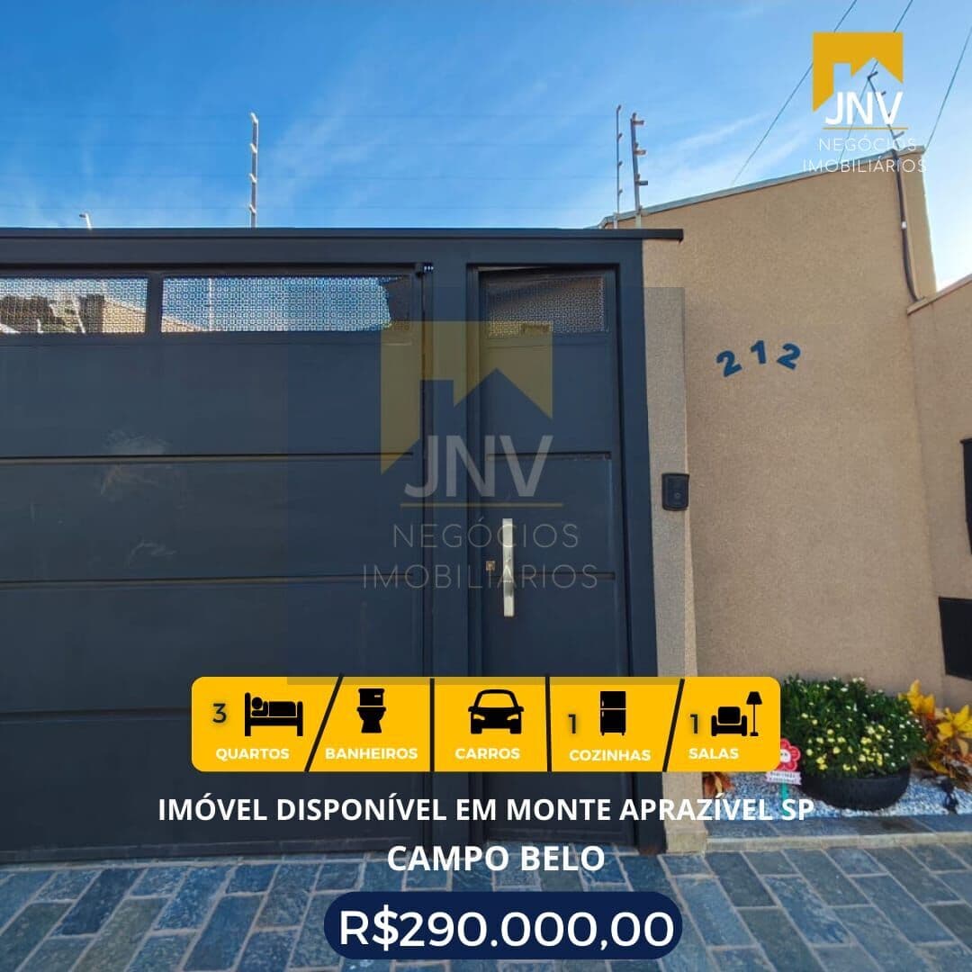 Casa em Monte Aprazível - Centro