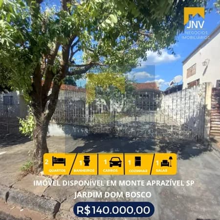 Casa em Monte Aprazível - Centro