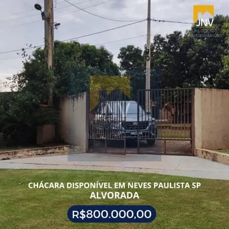 Fazenda/Sítios/Chácaras em Neves Paulista - Área Rural de Neves Paulista