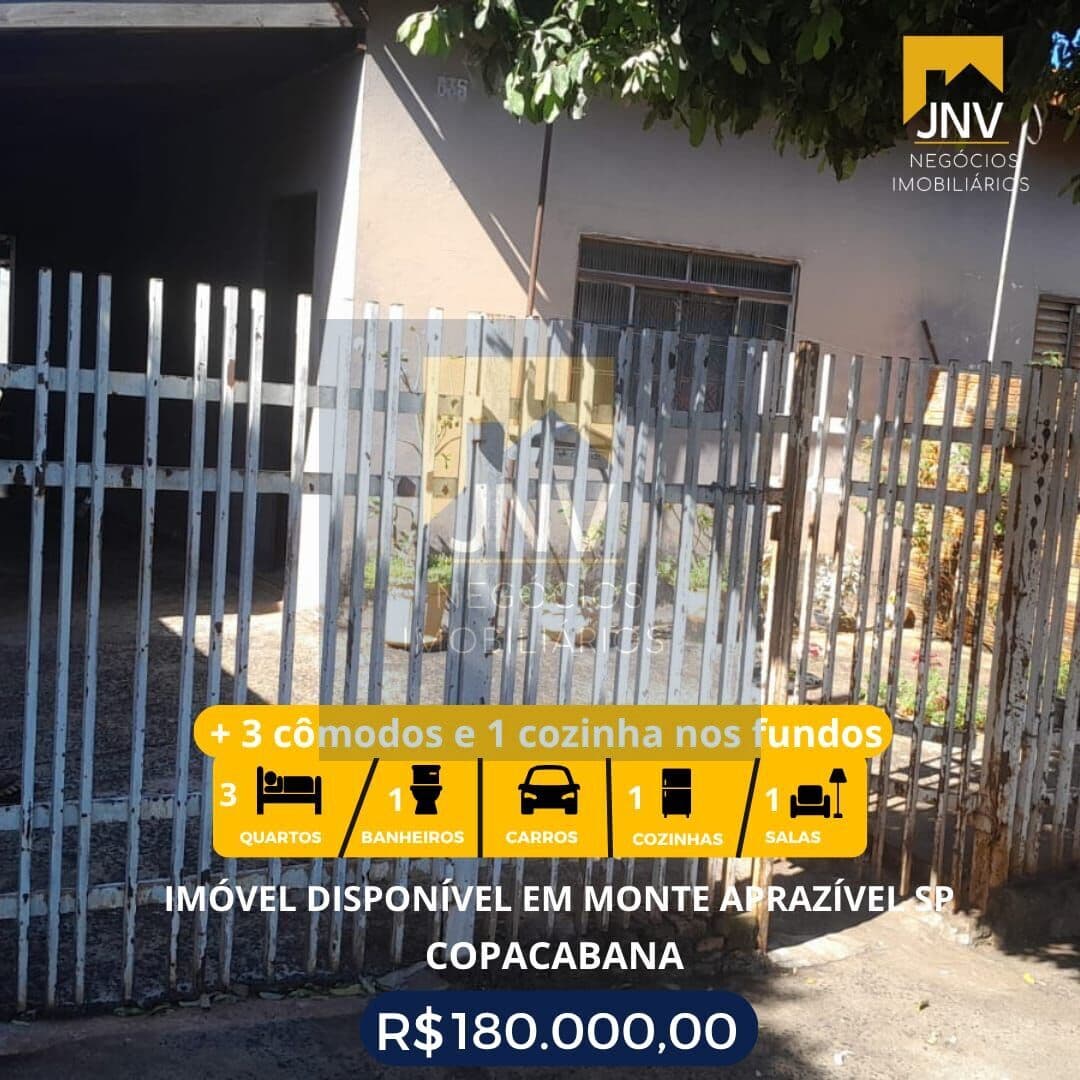 Casa em Monte Aprazível - Centro