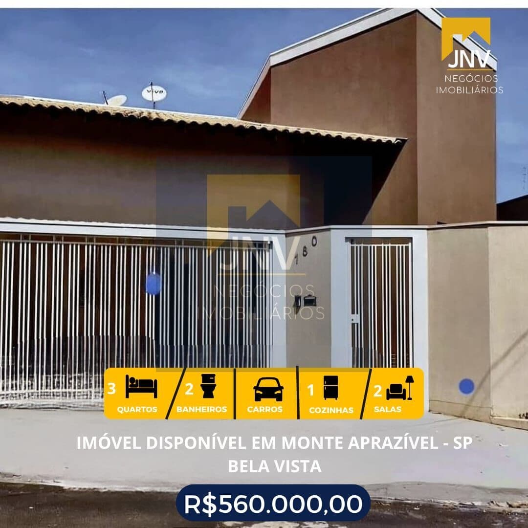Casa em Monte Aprazível - Centro