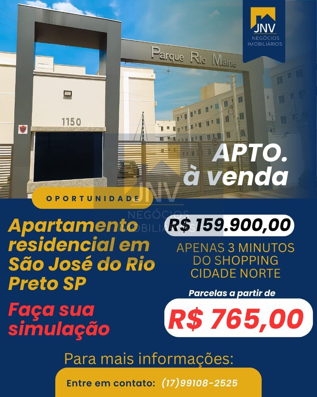 Apartamento em São José do Rio Preto - Jardim Simões