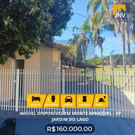 Casa em Monte Aprazível - Centro