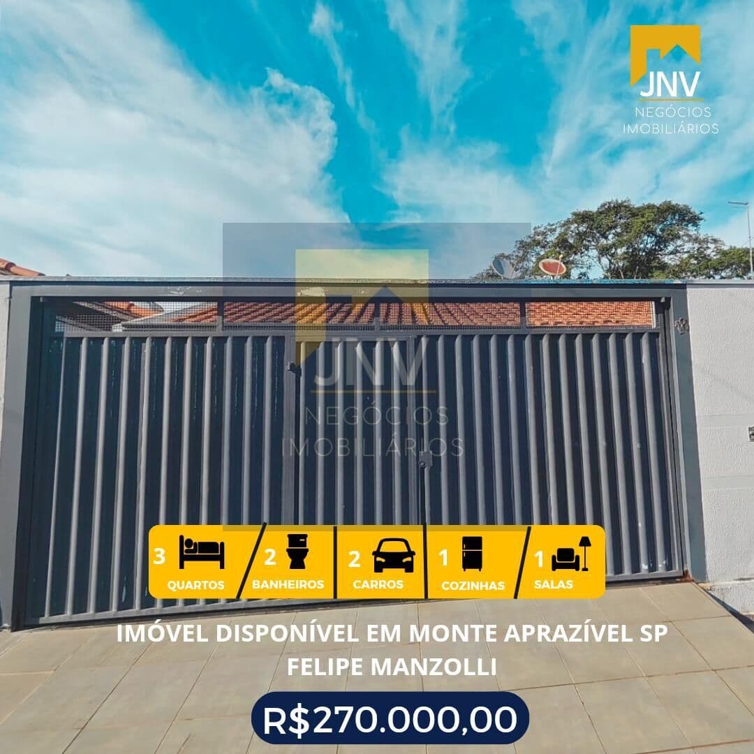 Casa em Monte Aprazível - Centro