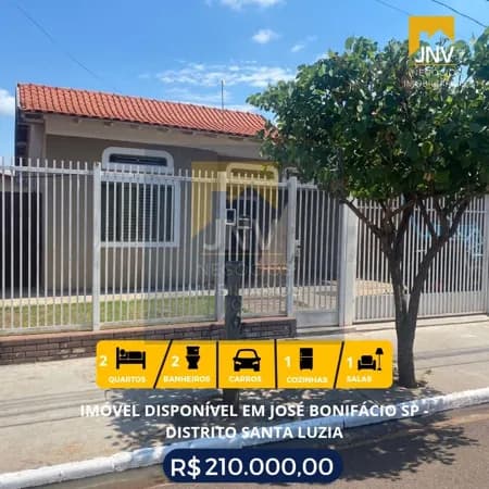 Casa em José Bonifácio - Santa Luzia