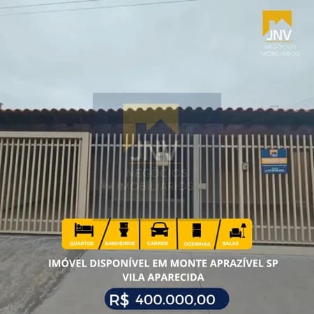 Casa em Monte Aprazível - Centro