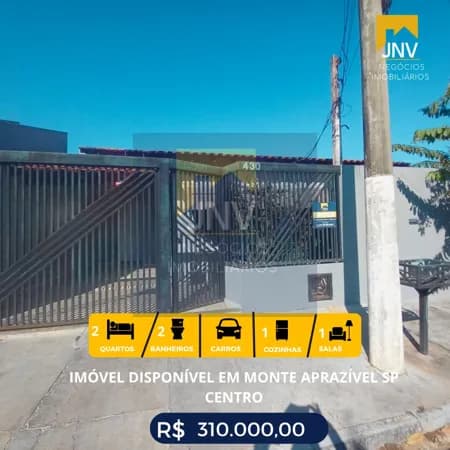 Casa em Monte Aprazível - Centro