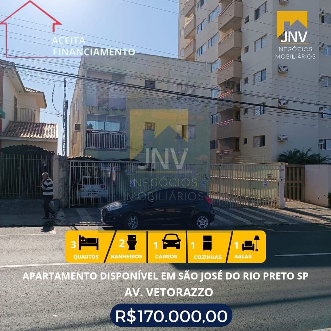 Apartamento em São José do Rio Preto - Jardim Residencial Vetorasso