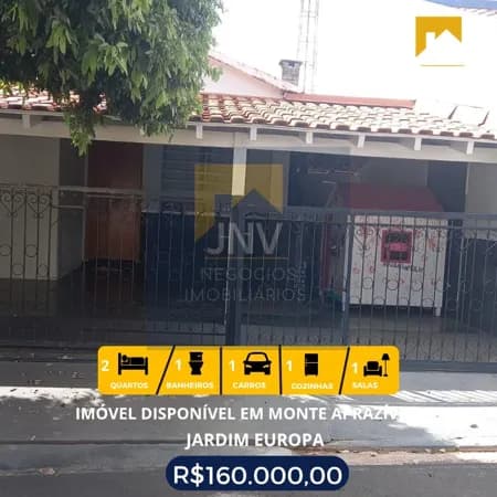 Casa em Monte Aprazível - Centro