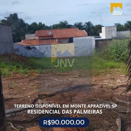 Lote/Terreno em Monte Aprazível - Centro