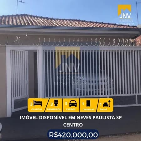 Casa em Neves Paulista - Centro