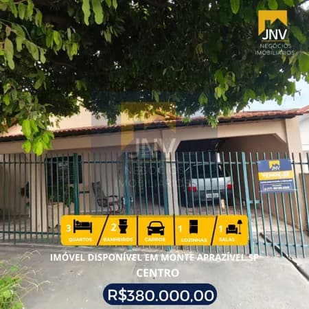 Casa em Monte Aprazível - Centro