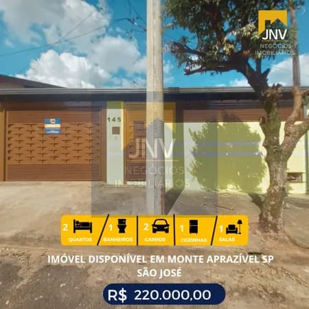 Casa em Monte Aprazível - Centro