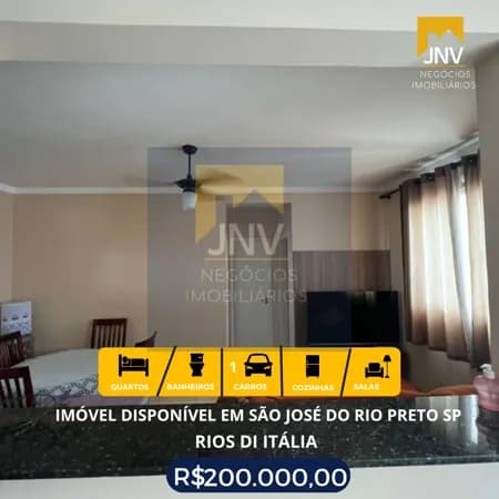 Apartamento em São José do Rio Preto - Rios d'italia