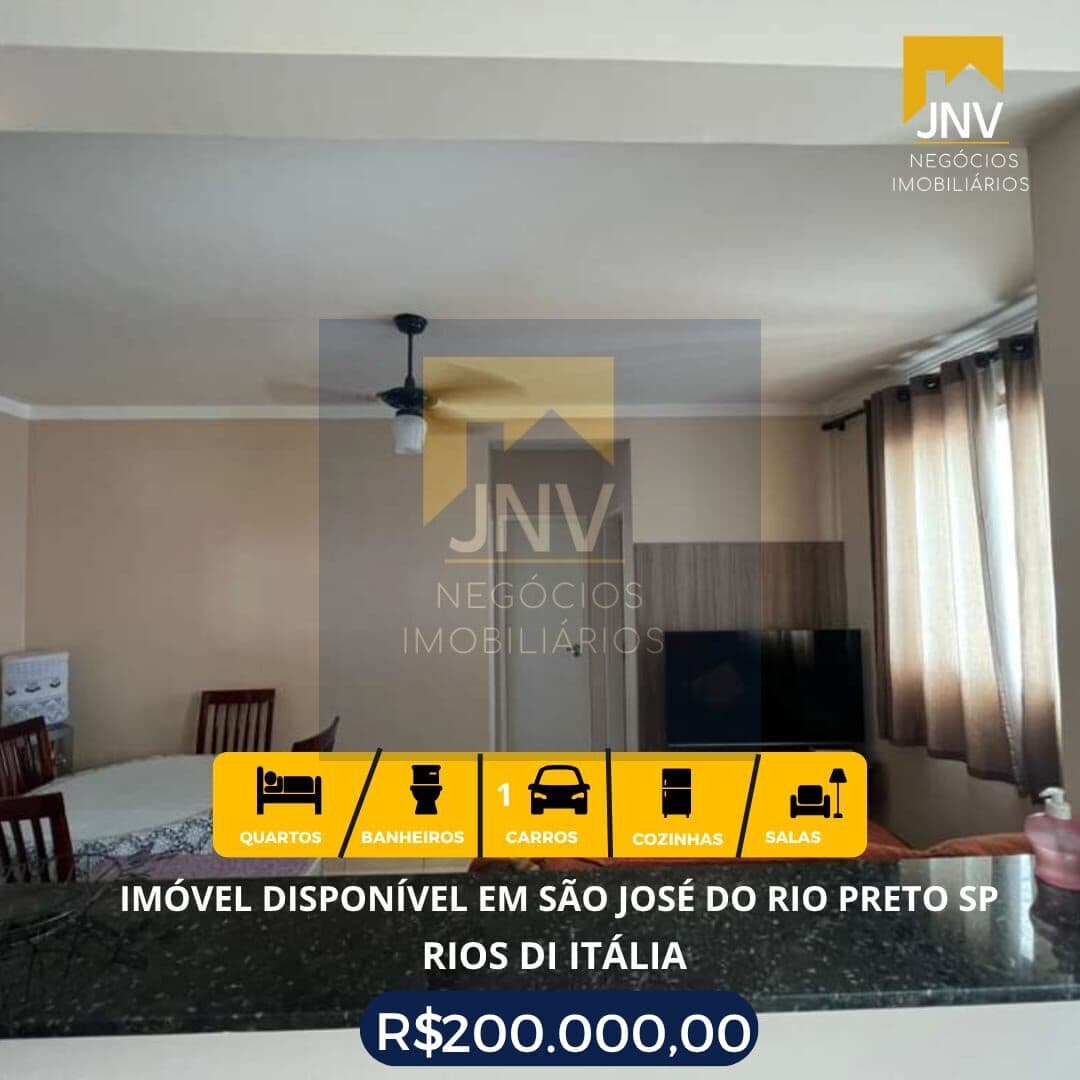 Apartamento em São José do Rio Preto - Rios d'italia