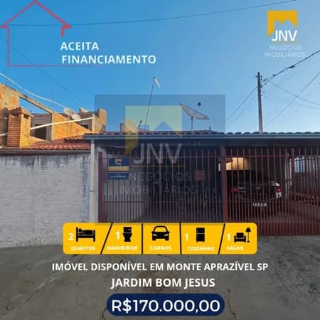 Casa em Monte Aprazível - Centro