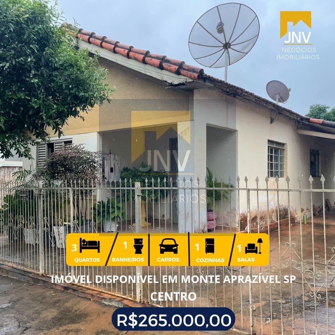 Casa em Monte Aprazível - Centro