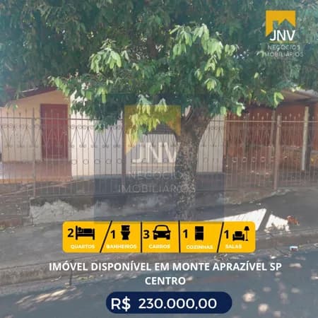 Casa em Monte Aprazível - Centro