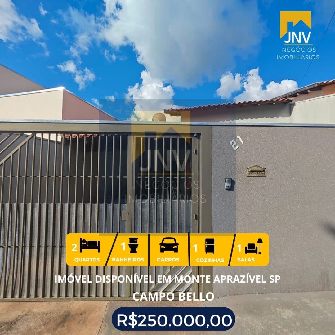 Casa em Monte Aprazível - Centro