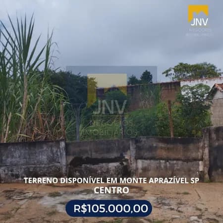 Lote/Terreno em Monte Aprazível - Centro