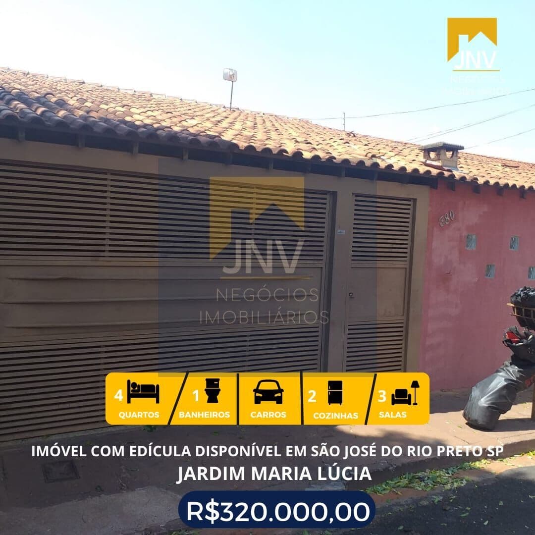Casa em São José do Rio Preto - Jardim Maria Lúcia