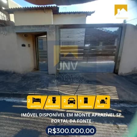Casa em Monte Aprazível - Centro