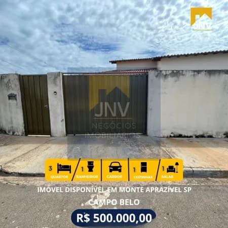 Casa em Monte Aprazível - Centro