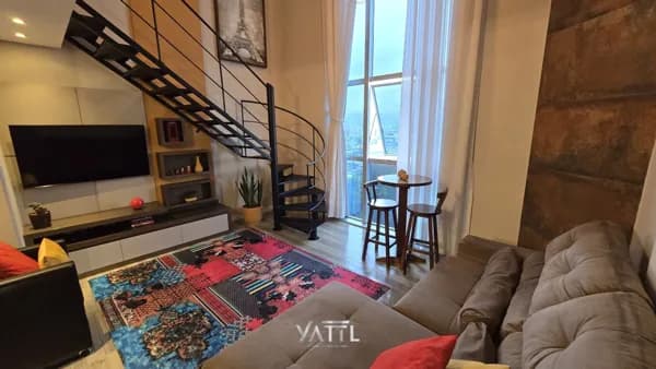 Flat à venda, mobiliado com 60 m², Jaraguá do Sul