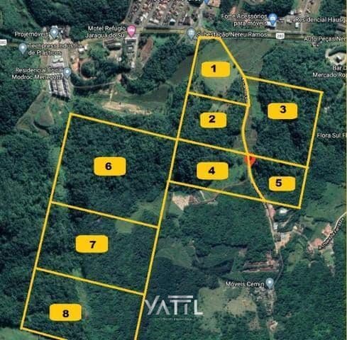 Terreno à venda, 31046 m² por R$ 838.242,00 - Nereu Ramos - Jaraguá do Sul/SC