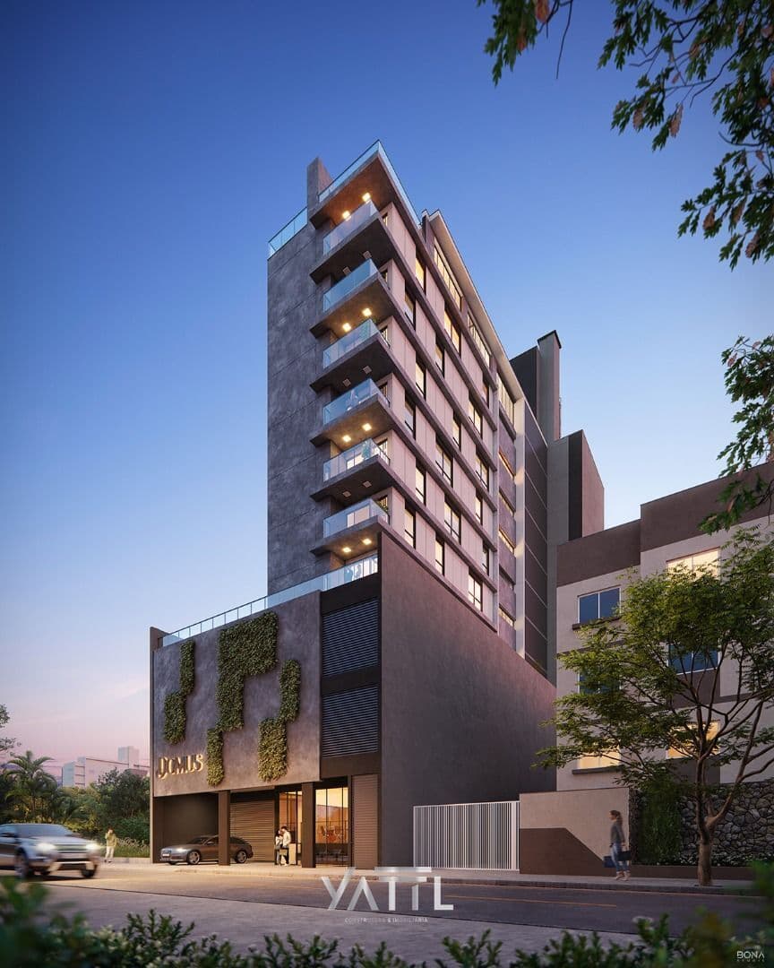 Garden alto padrão com 351m² e terraço privativo no Centro de Jaraguá do Sul