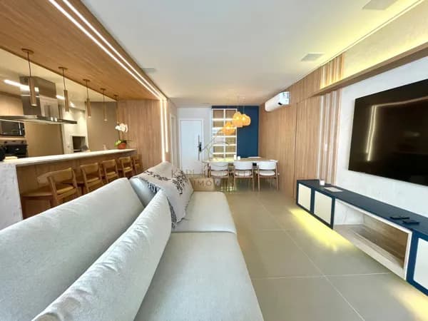 Viva o encanto de Jurerê neste Apartamento mobiliado